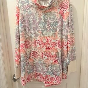 LuLaRoe Women's Colorful Mandala Hoodie
